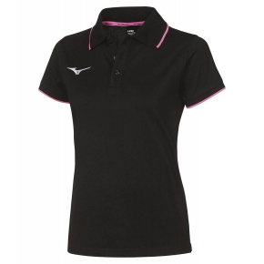 MIZUNO Wom Mizuno Polo/Black/Pink Fluo
