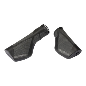 GIANT ERGO MAX LOCK-ON TWIST GRIP BLACK/GRAY