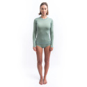 SENSOR MERINO AIR women's long-sleeve shirt.sleeve basil green size