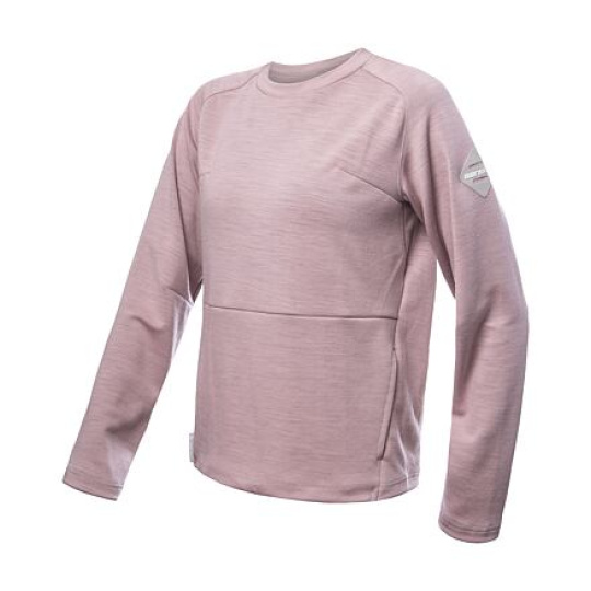 SENSOR MERINO UPPER traveller ladies sweatshirt dusty pink Size: