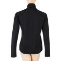 SENSOR MERINO UPPER women's sweatshirt full zip black Size: