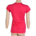 SENSOR MERINO ACTIVE women's T-shirt kr.magenta sleeve Size:
