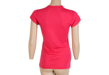 SENSOR MERINO ACTIVE women's T-shirt kr.magenta sleeve Size: