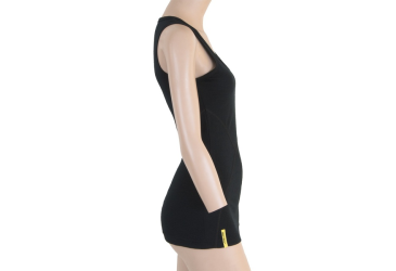 SENSOR MERINO ACTIVE women's tank top black Size: