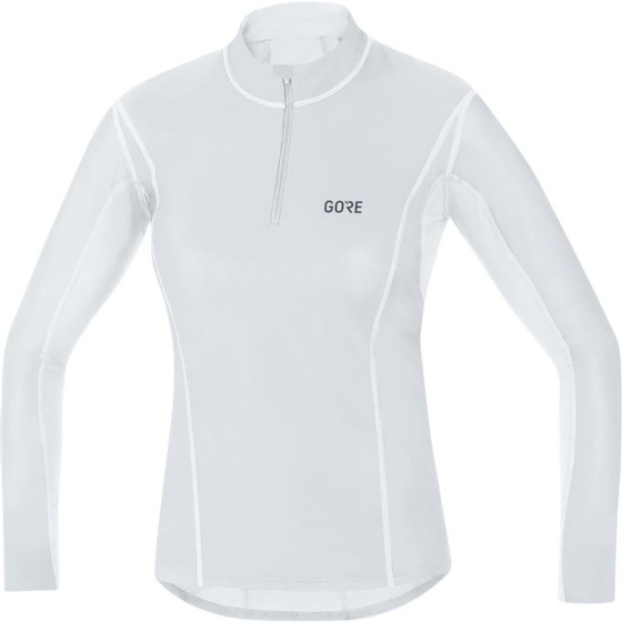 GORE M Women WS Base Layer Thermo Turtleneck-light grey/white