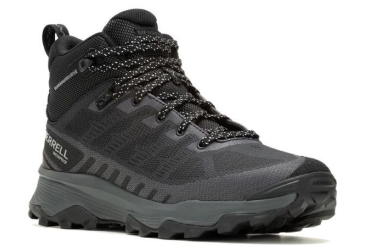 shoes merrell J037537 SPEED ECO MID WP black