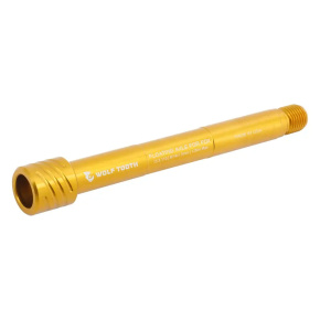 WOLF TOOTH osa Floating Axle for Fox Suspesion Forks zlatá