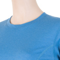 SENSOR MERINO ACTIVE women's T-shirt long.sleeve blue Size: