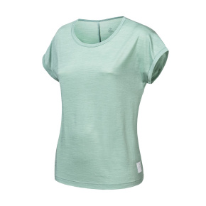 SENSOR MERINO AIR traveller women's short-sleeve shirt.sleeve basil green size