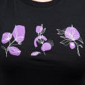 SENSOR MERINO AIR BLOOM women's T-shirt kr.sleeve black Size: