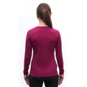 SENSOR MERINO ACTIVE FOX women's long-sleeve shirtsleeve lilla size