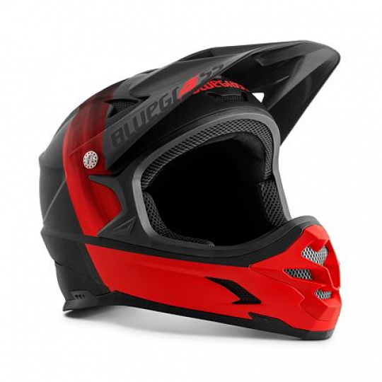 BLUEGRASS helmet INTOX black/red -54/56