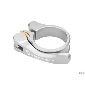 WOLF TOOTH seat clamp 31.8mm Silver Quick Release