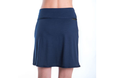 SENSOR MERINO ACTIVE women's skirt deep blue Size: