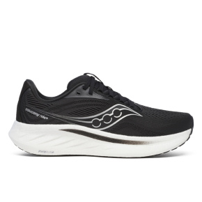 men's shoes Saucony S21000-100 RIDE 18 black/white
