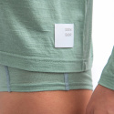 SENSOR MERINO AIR traveller women's long sleeve shirtsleeve basil green size