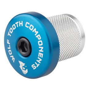 WOLF TOOTH spreader bar with COMPRESSION PLUG blue
