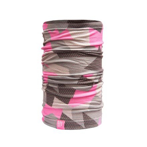 SENSOR TUBE MERINO IMPRESS multifunctional scarf pink/camo SENSOR TUBE MERINO IMPRESS multifunctional scarf pink/camo