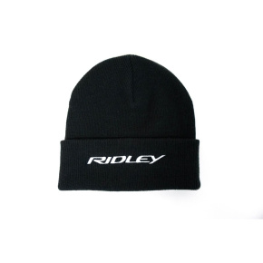 RIDLEY čepice Original Cuffed Beanie Black Logo