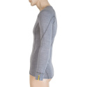 SENSOR MERINO ACTIVE men's shirt long.sleeve of St.grey Size: