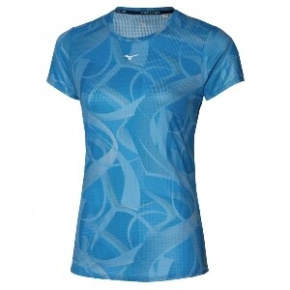 MIZUNO Paris Dryaeroflow Tee / Parisian Blue