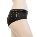 SENSOR MERINO IMPRESS ladies panties black/pattern Size: