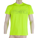 SENSOR COOLMAX FRESH PT GPS men's shirt kr.sleeve reflex yellow Size: