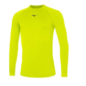 MIZUNO Core Long Sleeve Underwear/Yellow/Navy MIZUNO Core Long Sleeve Underwear/Yellow/Navy