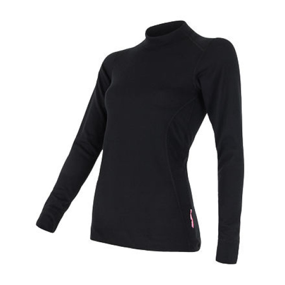 SENSOR DOUBLE FACE women's shirt long.sleeve black Size: