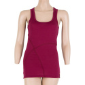 SENSOR MERINO ACTIVE women's tank top lilla Size: