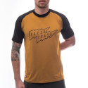 FT MEN'S HORIZON SHORT SLEEVE TEE GOLDEN/BLACK Size: