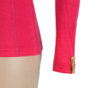SENSOR MERINO ACTIVE women's T-shirt long.magenta sleeve Size: