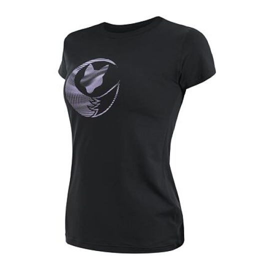 SENSOR COOLMAX TECH FOX women's T-shirt kr.sleeve black Size:
