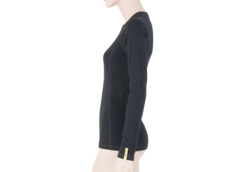 SENSOR MERINO DF women's shirt long.sleeve black Size:
