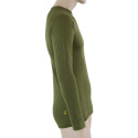 SENSOR MERINO ACTIVE men's shirt long.sleeve safari green Size: