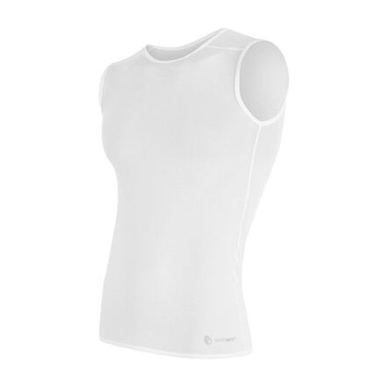 SENSOR COOLMAX AIR men's sleeveless shirt white Size: