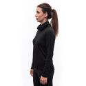 SENSOR MERINO BLEND women's long-sleeve shirtsleeve turtleneck black size
