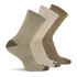 merrell socks MEA33507C3B2 OLAST WOOL EVERYDAY CREW (3 packs) olive assorted