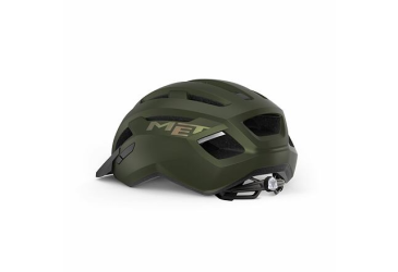 MET helmet ALLROAD olive iridescent -56/58