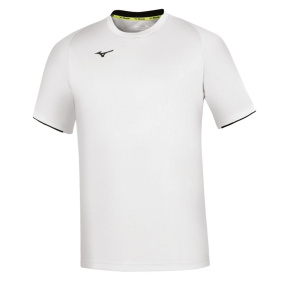 MIZUNO Core Short Sleeve Tee/White/Navy MIZUNO Core Short Sleeve Tee/White/Navy
