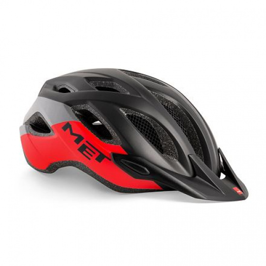 MET helmet CROSSOVER black/red -52/59