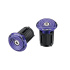 CICLOVATION bar end plugs Lock-In Vortex Power Wave purple