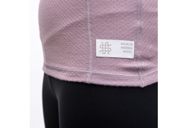 SENSOR MERINO DF women's long-sleeve shirtsleeve mystic violet size