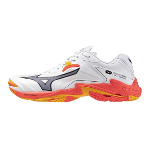 MIZUNO WAVE LIGHTNING Z8(U) / White/Fiery Coral 2/Citrus