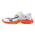 MIZUNO WAVE LIGHTNING Z8(U) / White/Fiery Coral 2/Citrus