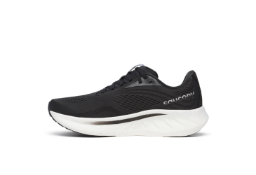 men's shoes Saucony S21000-100 RIDE 18 black/white