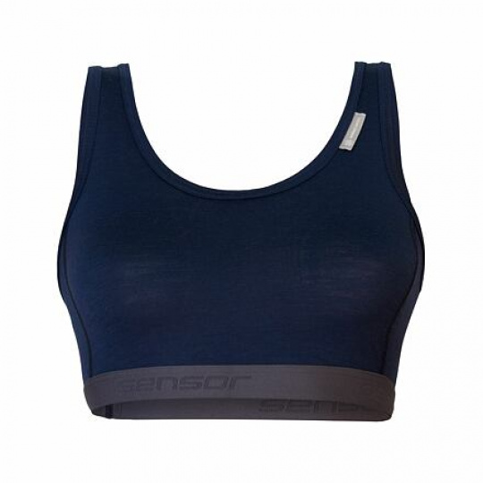 SENSOR MERINO ACTIVE women's bra deep blue Size: