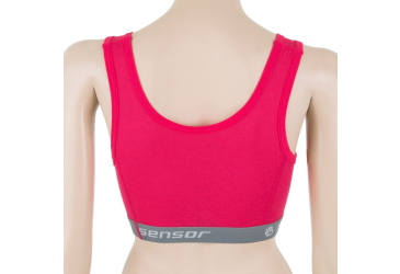 SENSOR MERINO ACTIVE women's bra magenta Size: