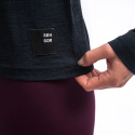SENSOR MERINO CORDURA women's long-sleeve shirt.sleeve black size