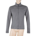 SENSOR MERINO UPPER men's sweatshirt full zip grey Size: